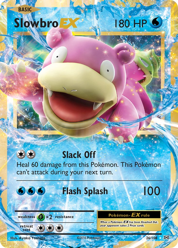 Slowbro EX Pokémon card
