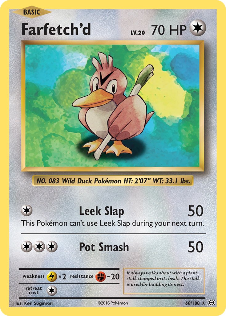 Farfetch'd Pokémon card
