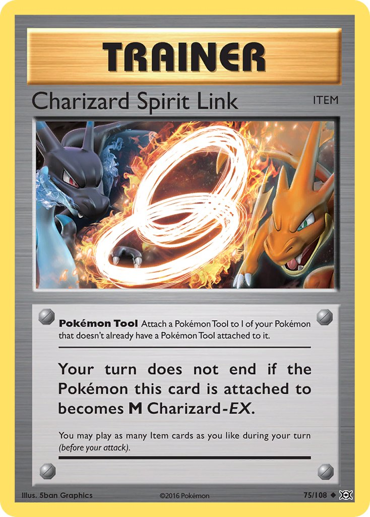Charizard Spirit Link Pokémon card