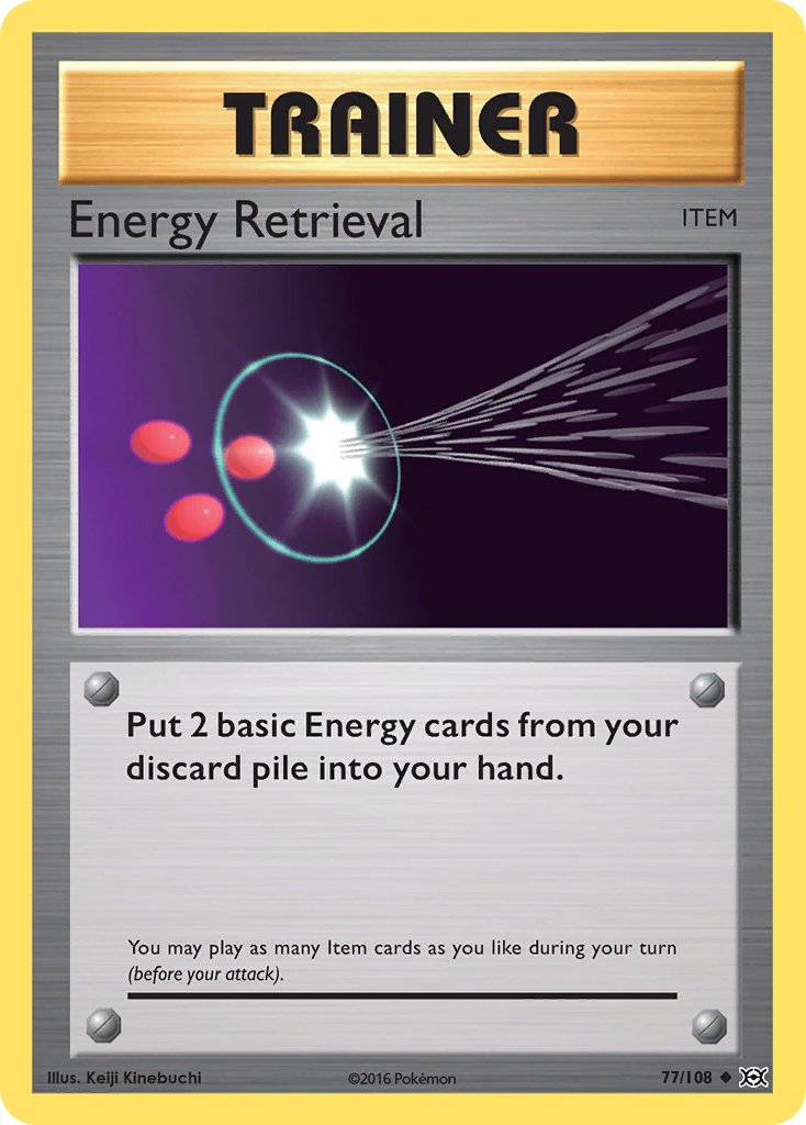 Energy Retrieval Pokémon card