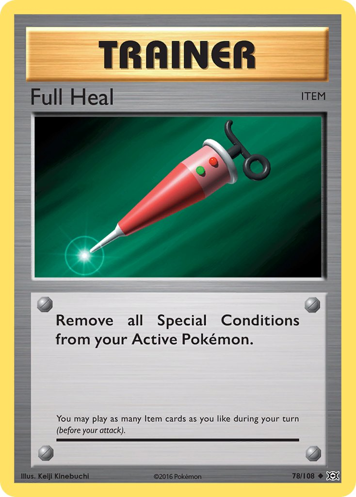 Full Heal Pokémon card