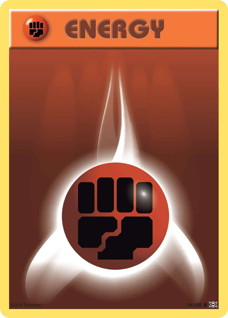 Fighting Energy Pokémon card