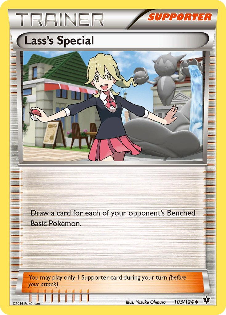 Lass's Special Pokémon card