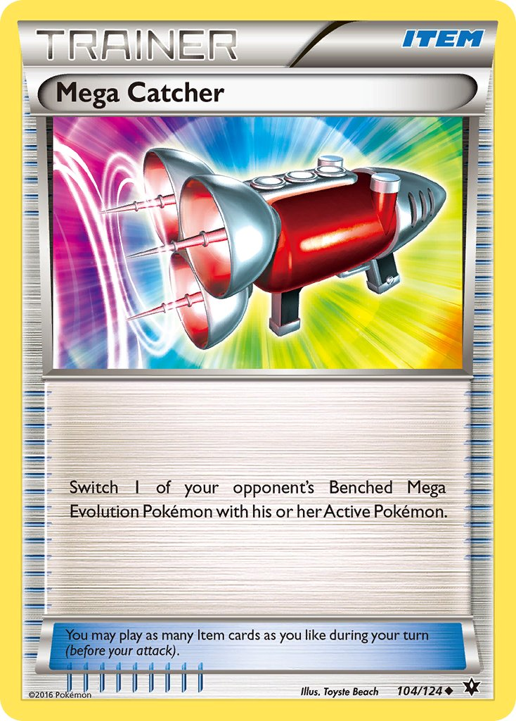 Mega Catcher Pokémon card