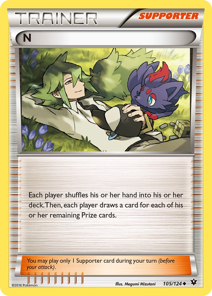 N Pokémon card