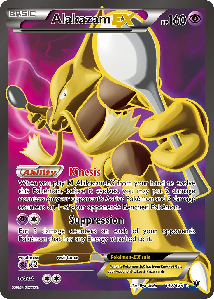 Alakazam EX Pokémon card