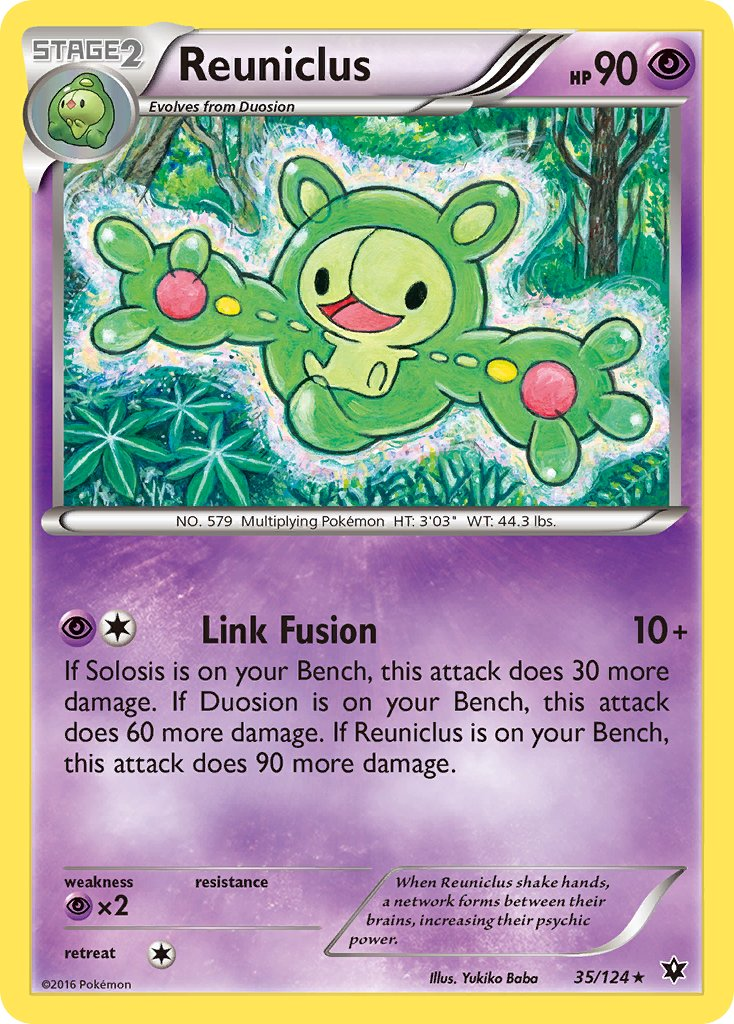 Reuniclus Pokémon card
