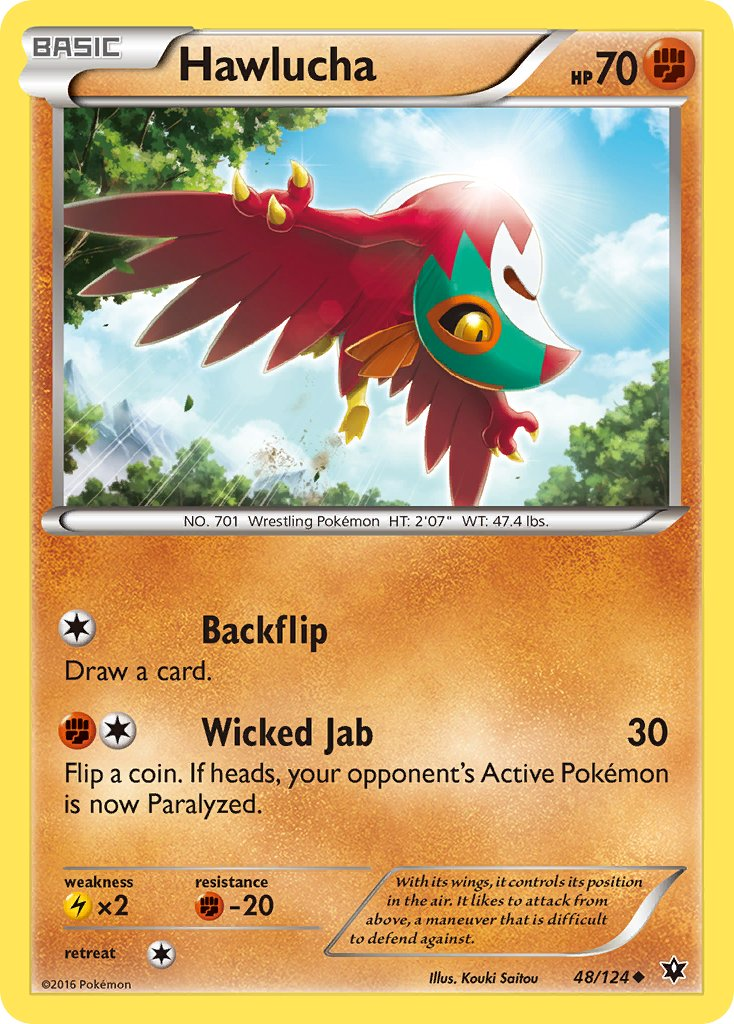 Hawlucha Pokémon card