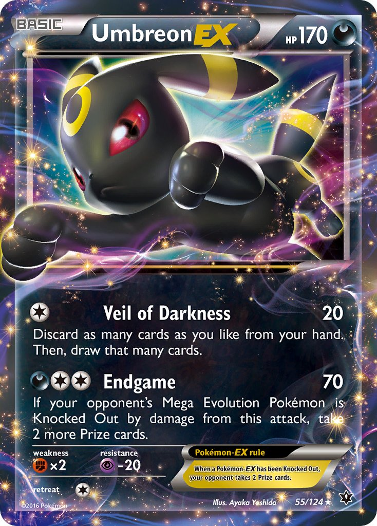 Umbreon EX Pokémon card