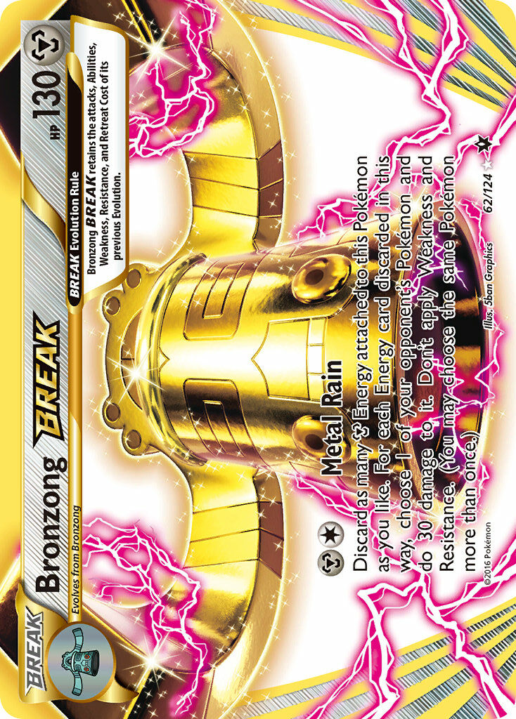 Bronzong BREAK Pokémon card