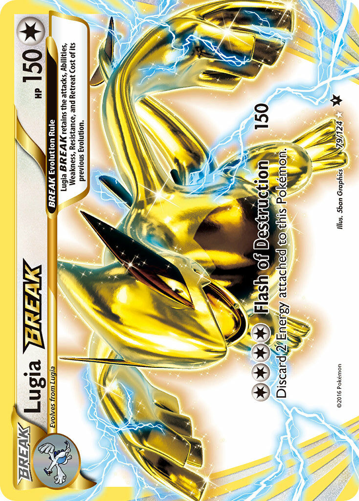 Lugia BREAK Pokémon card