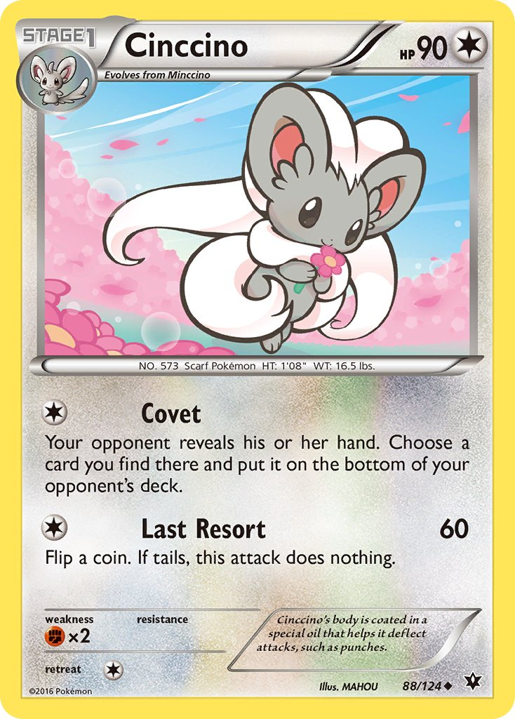 Cinccino Pokémon card