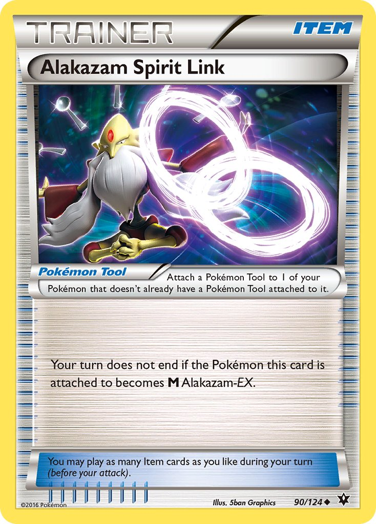 Alakazam Spirit Link Pokémon card