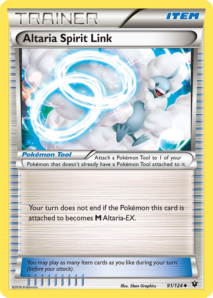 Altaria Spirit Link Pokémon card