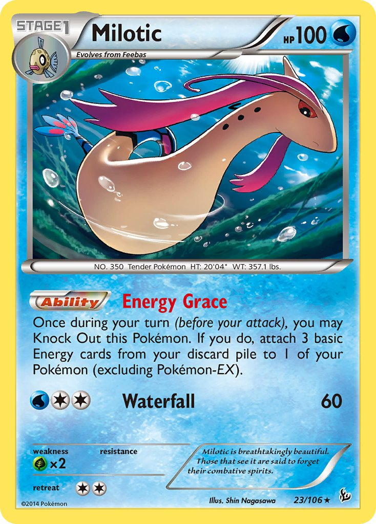 Milotic Pokémon card
