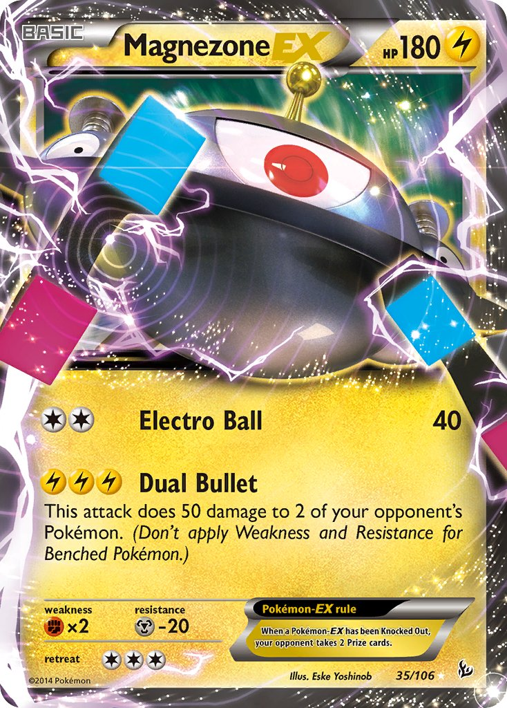 Magnezone EX Pokémon card