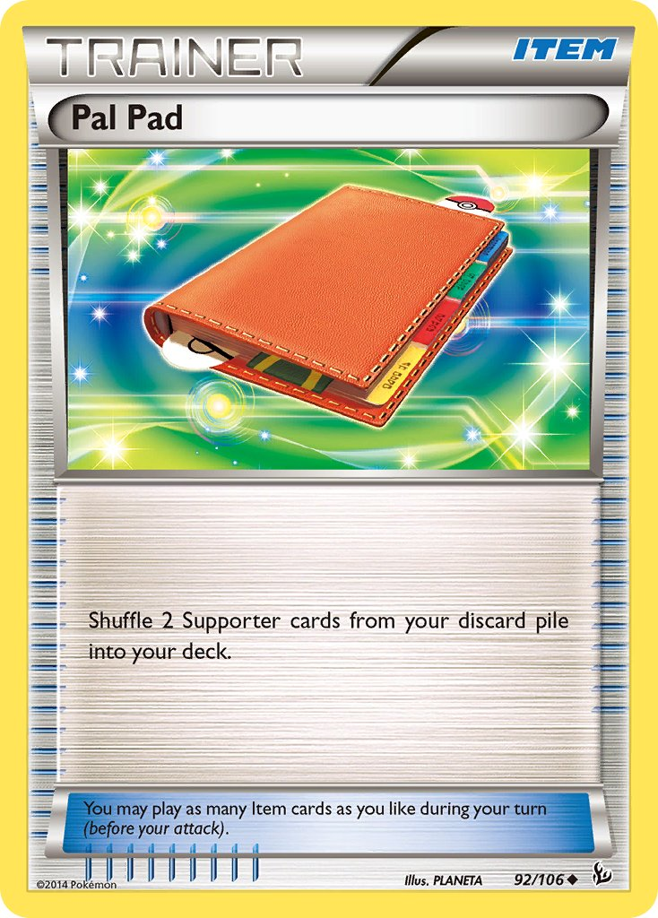 Pal Pad Pokémon card