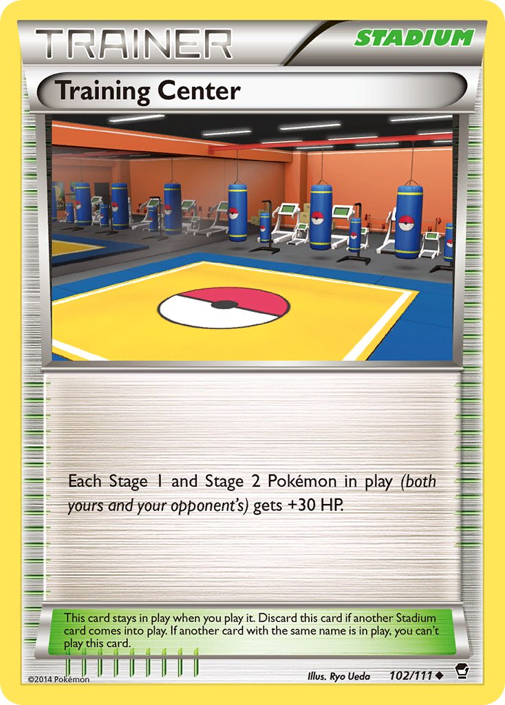 Training Center Pokémon card