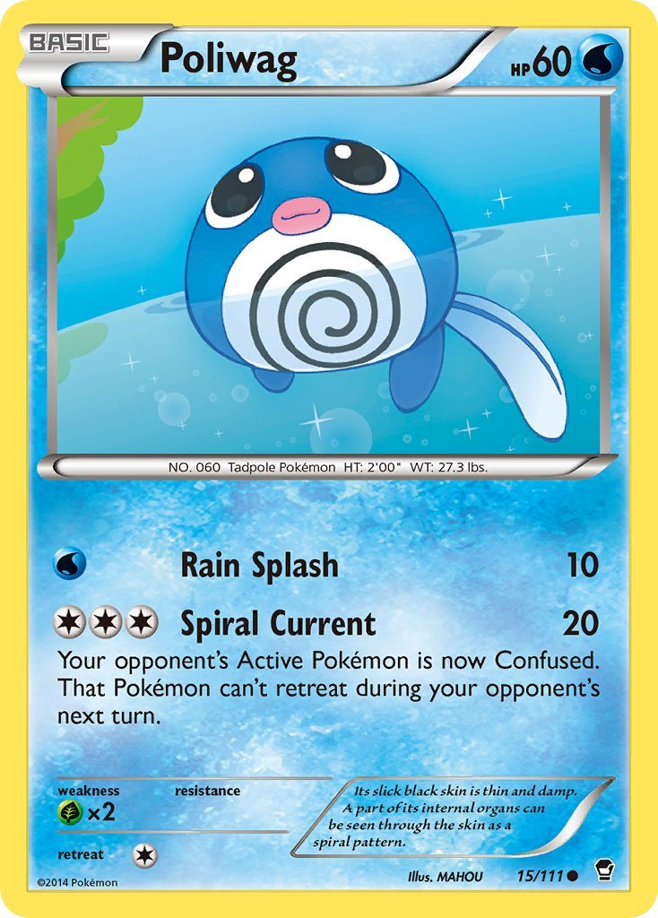 Poliwag Pokémon card