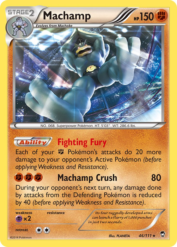 Machamp Pokémon card
