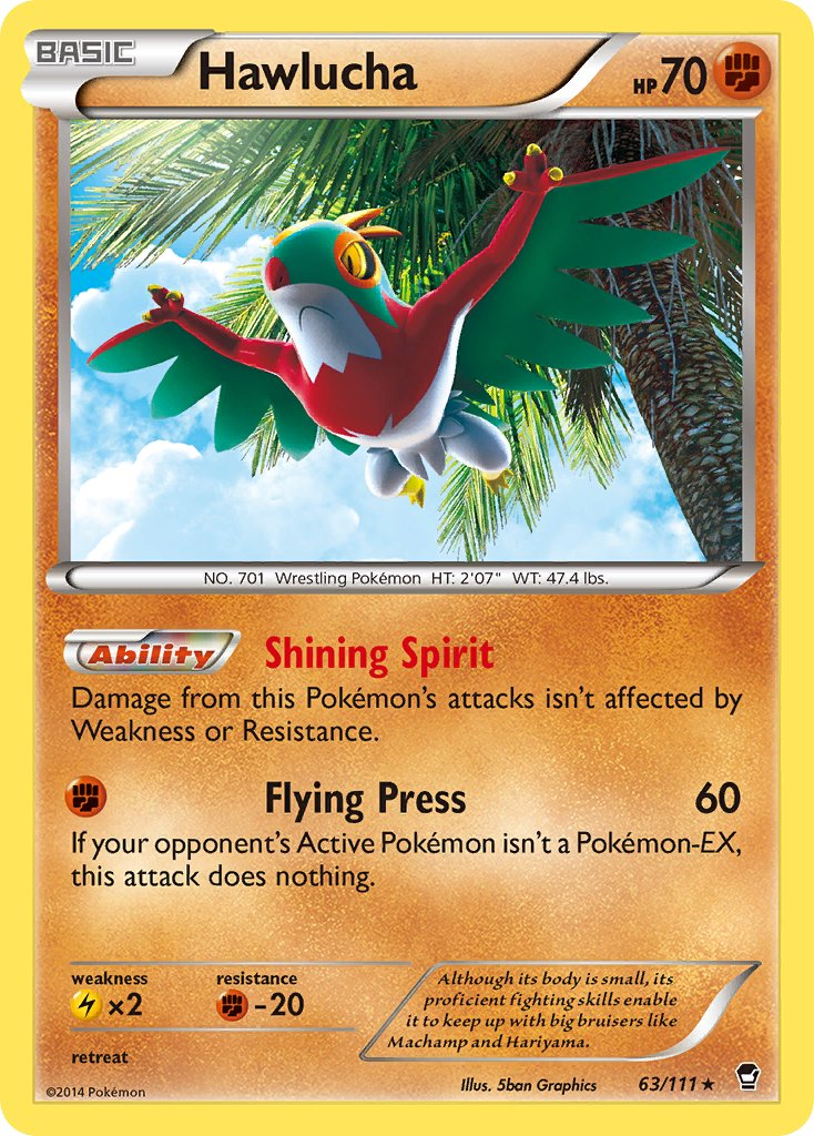 Hawlucha Pokémon card