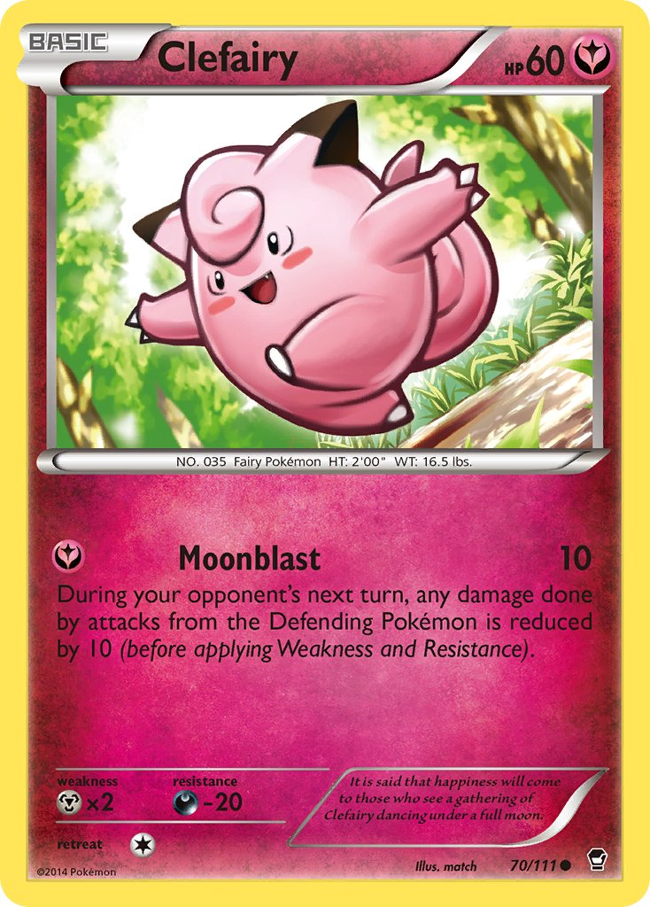 Clefairy Pokémon card