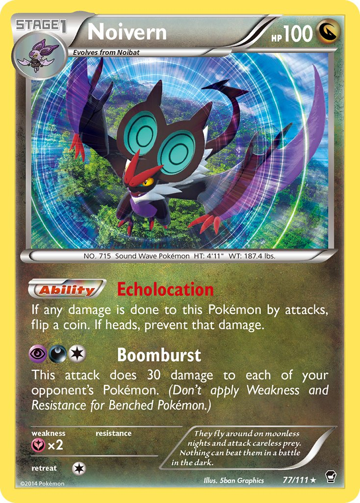 Noivern Pokémon card