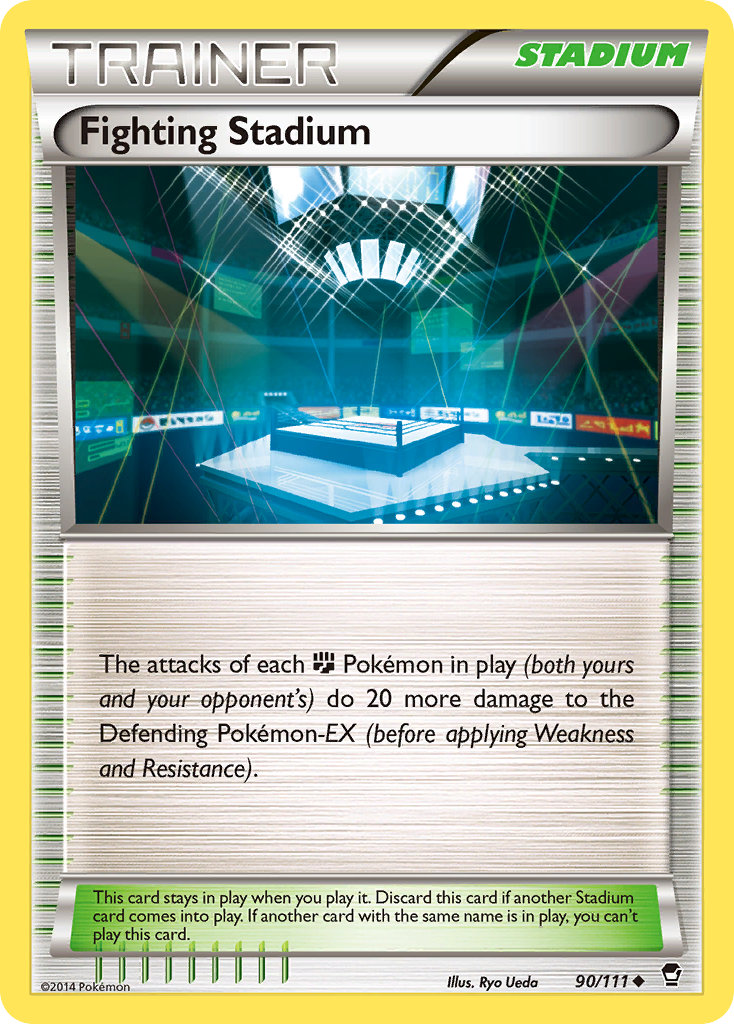 Fighting Stadium Pokémon card