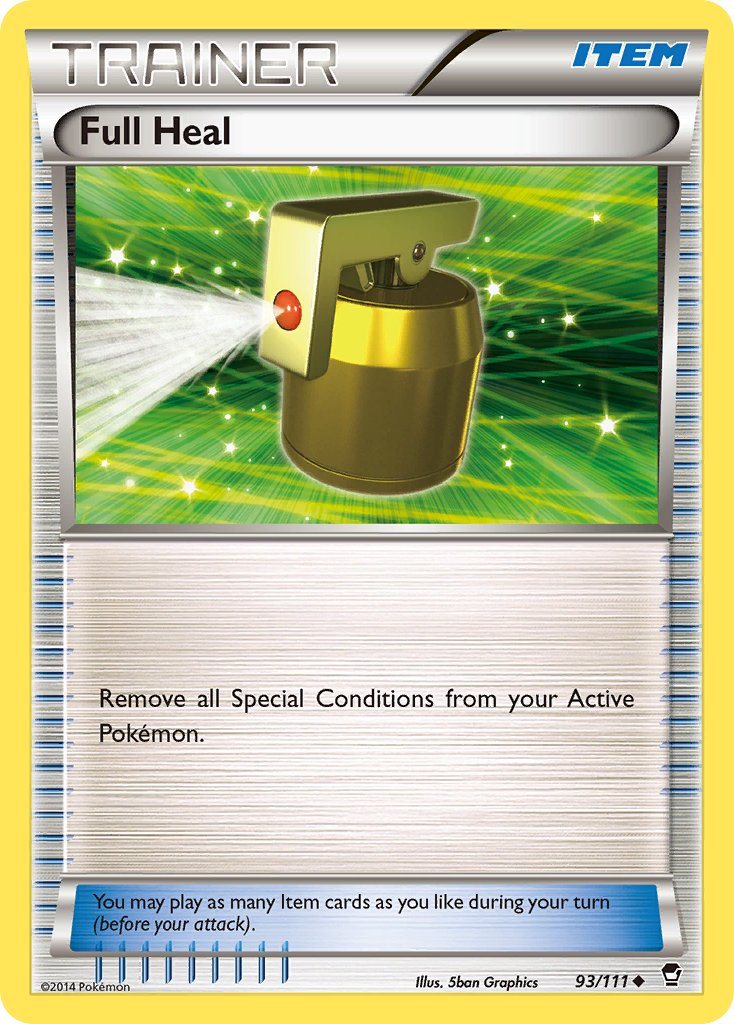 Full Heal Pokémon card