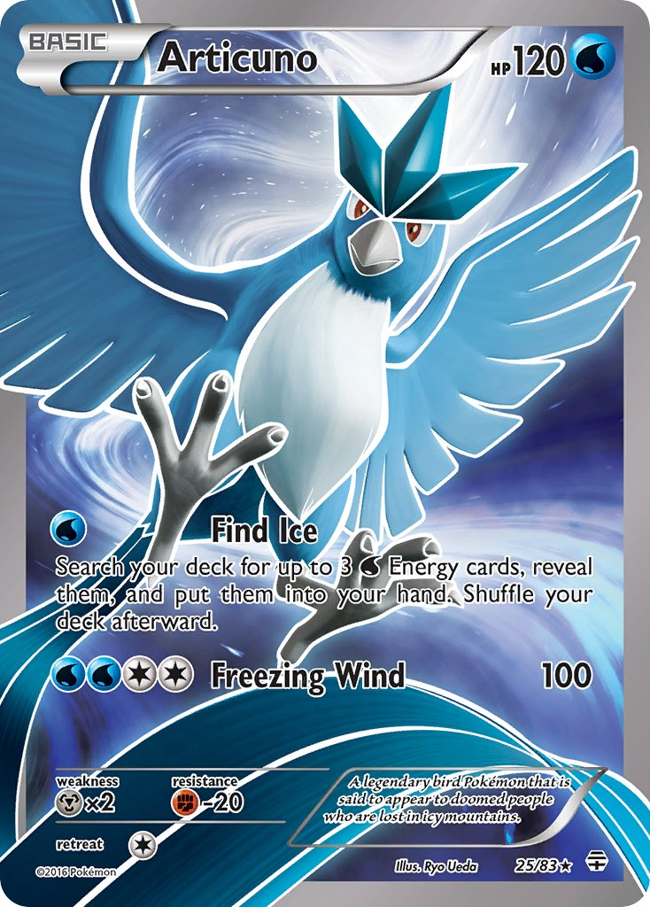 Articuno Pokémon card
