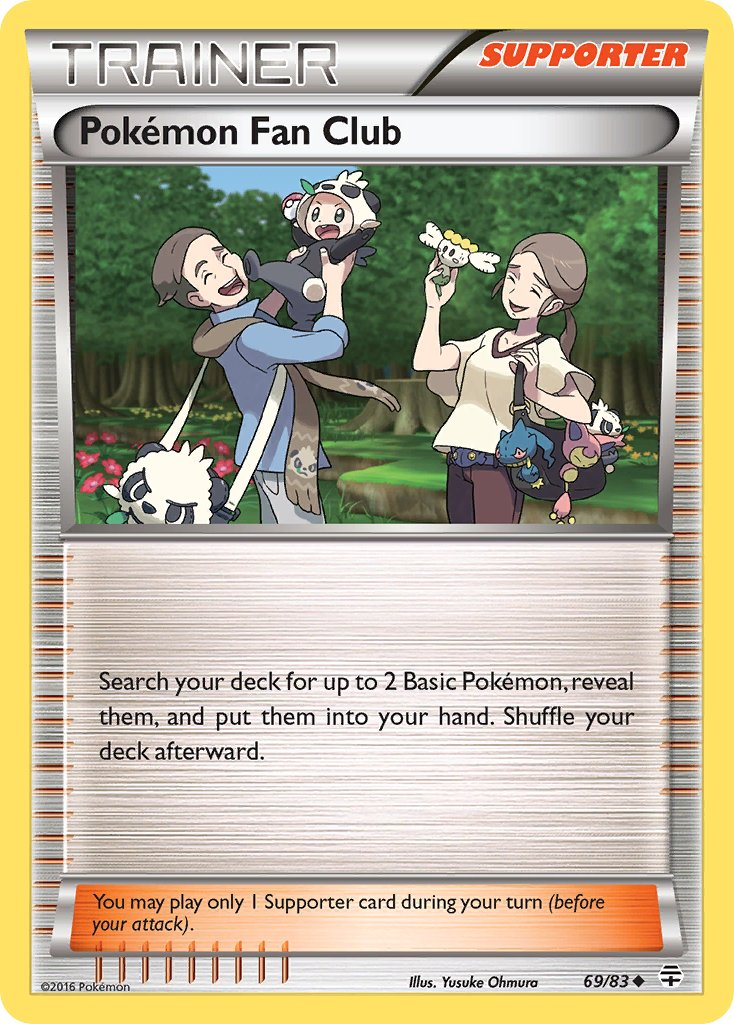 Pokémon Fan Club Pokémon card