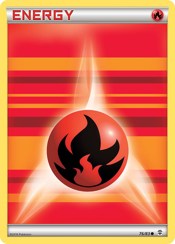 Fire Energy Pokémon card