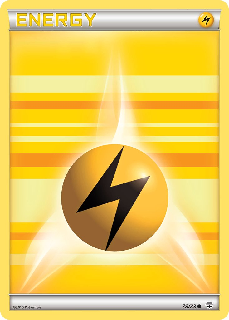 Lightning Energy Pokémon card