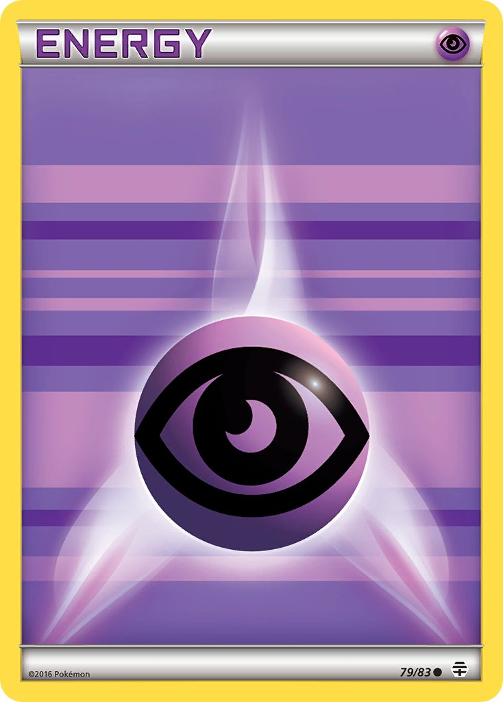 Psychic Energy Pokémon card
