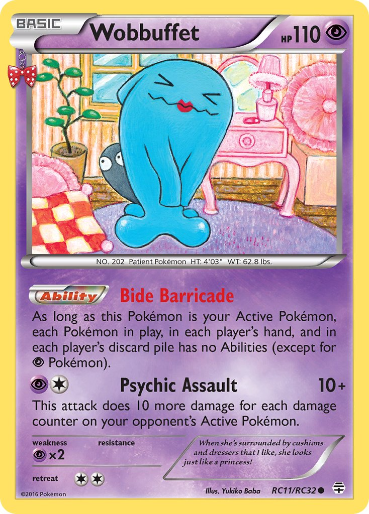 Wobbuffet Pokémon card