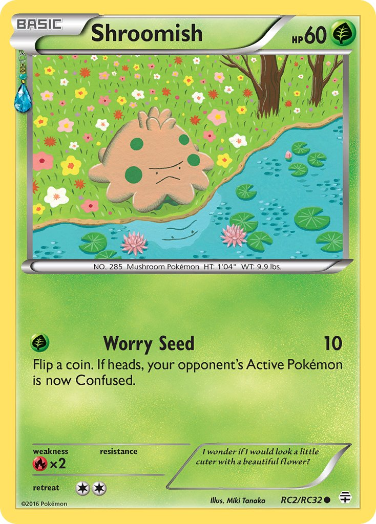 Shroomish Pokémon card