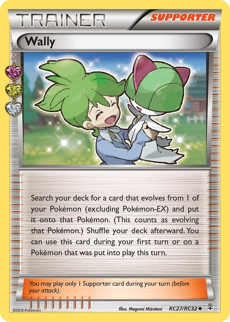 Wally Pokémon card