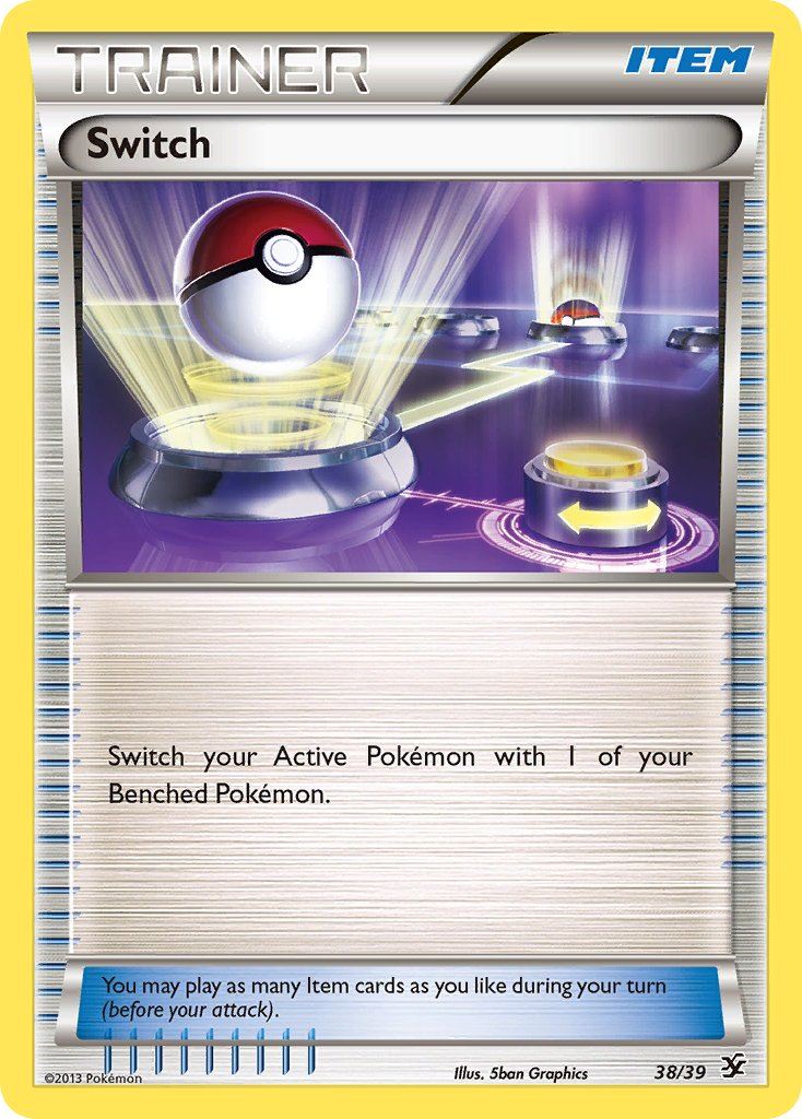Switch Pokémon card