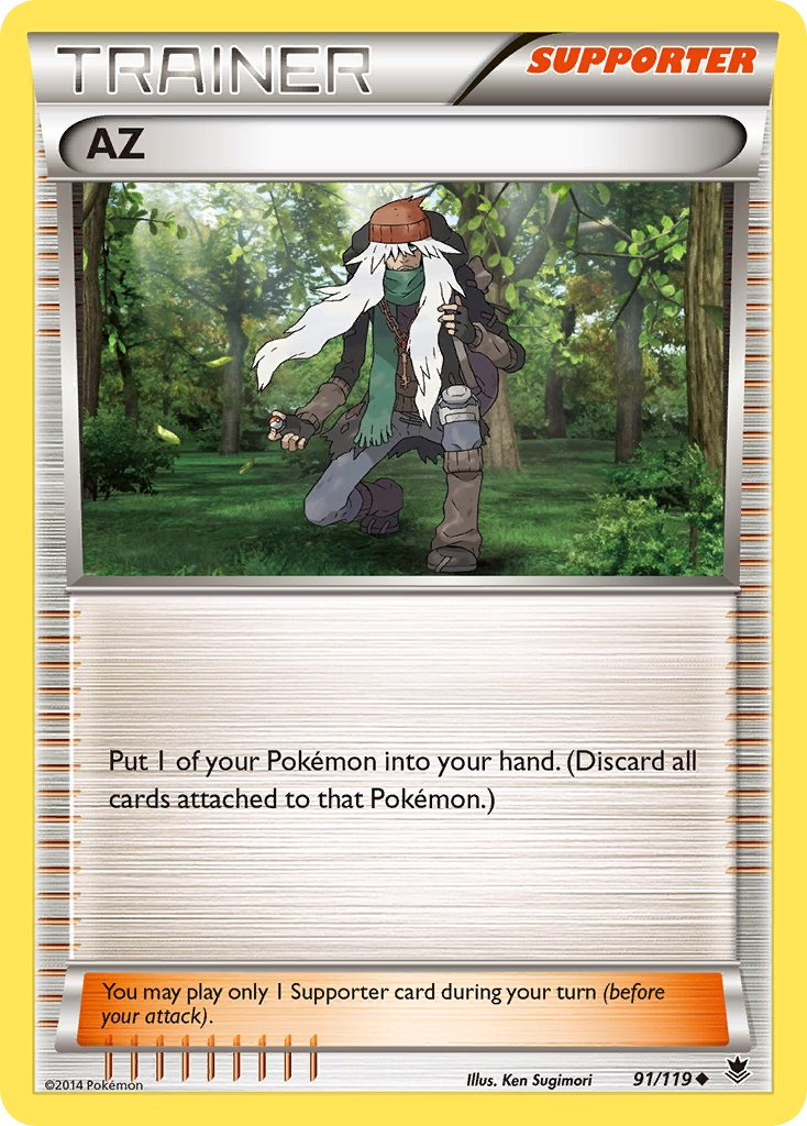 AZ Pokémon card