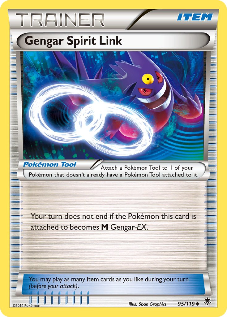 Gengar Spirit Link Pokémon card
