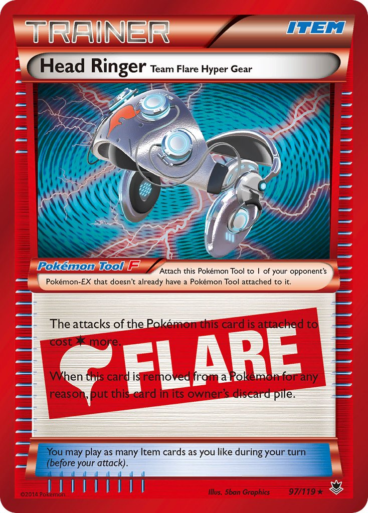 Head Ringer Pokémon card