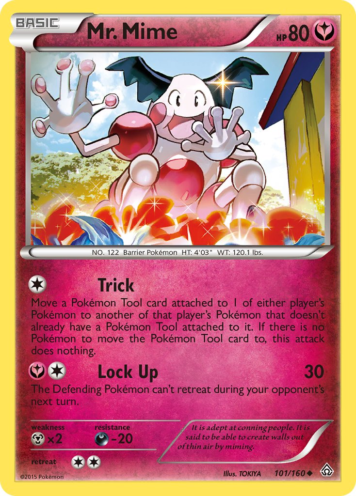 Mr. Mime Pokémon card