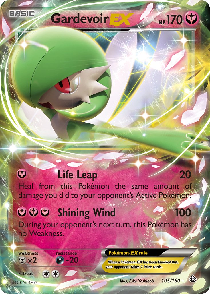Gardevoir EX Pokémon card