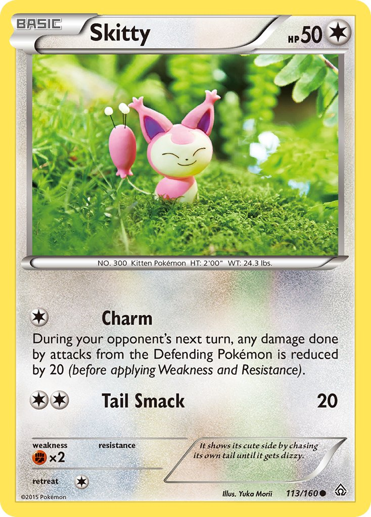 Skitty Pokémon card