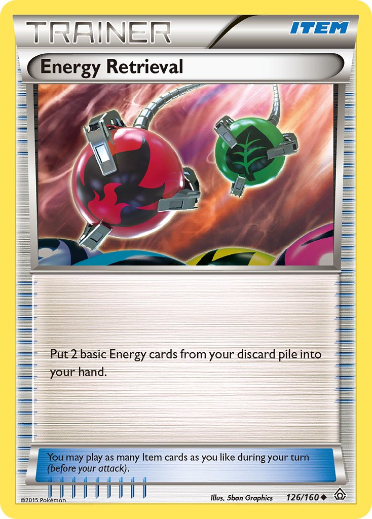 Energy Retrieval Pokémon card