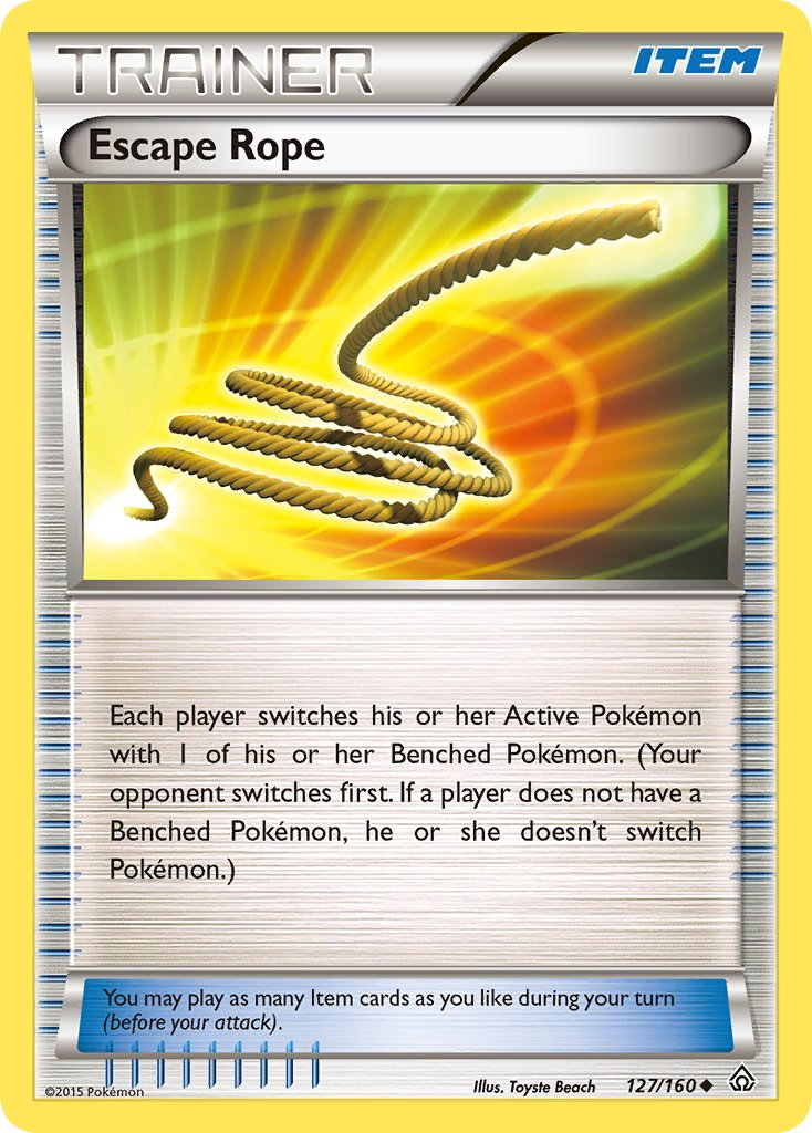 Escape Rope Pokémon card