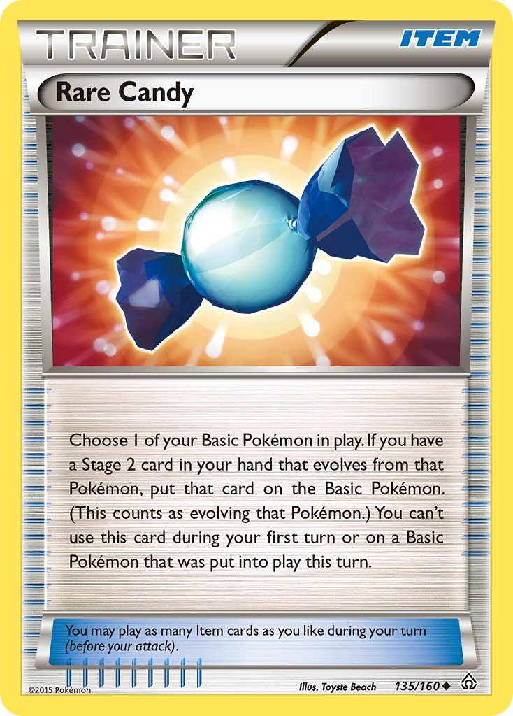 Rare Candy Pokémon card