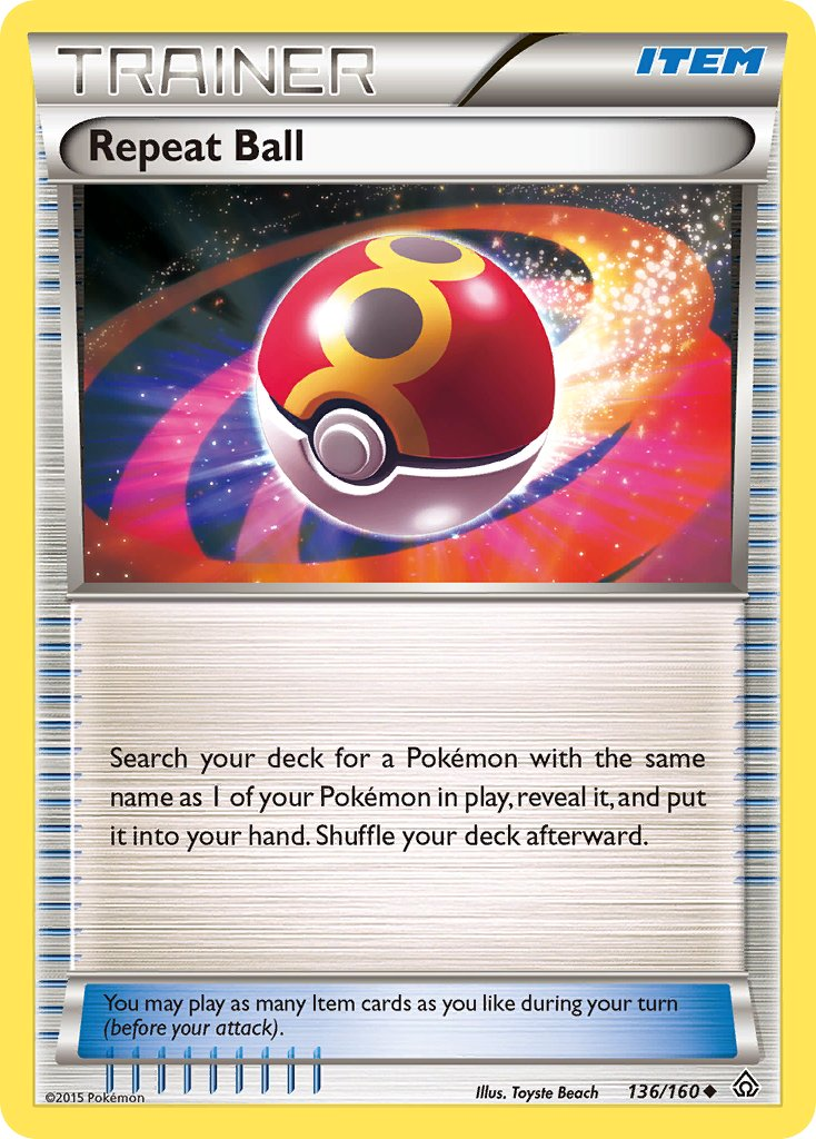 Repeat Ball Pokémon card