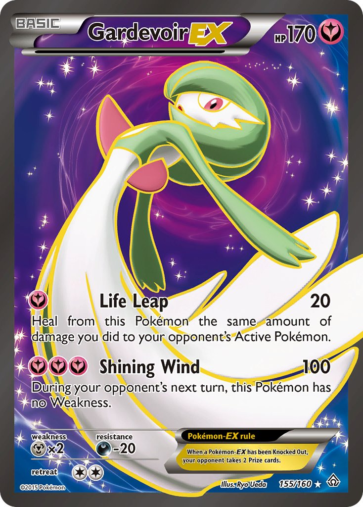 Gardevoir EX Pokémon card