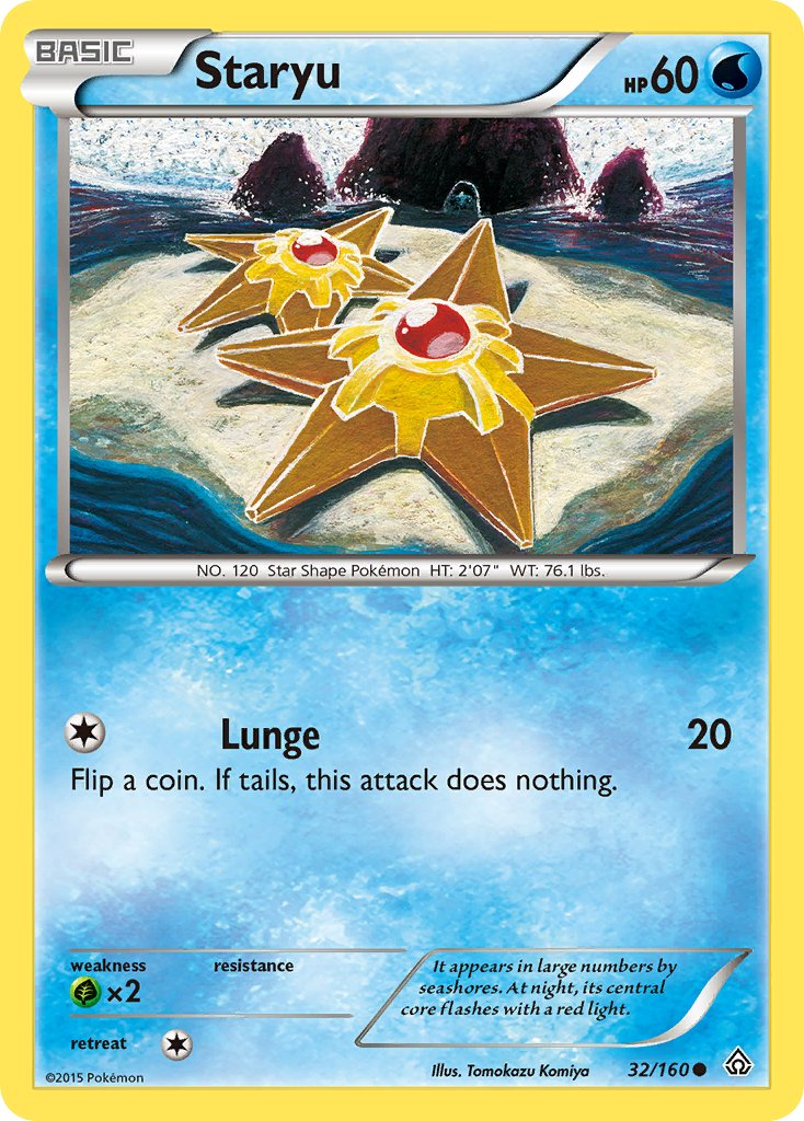 Staryu Pokémon card